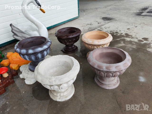 Саксии и Кашпи от бетон , снимка 8 - Саксии и кашпи - 54114861