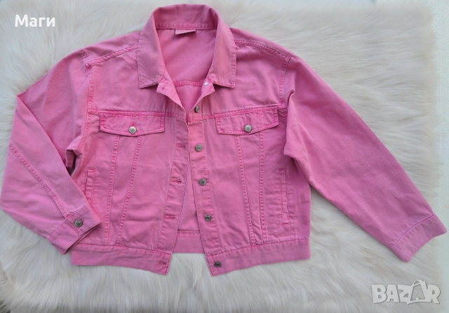 Дамско дънково яке Л-ХЛ, снимка 9 - Якета - 53980449