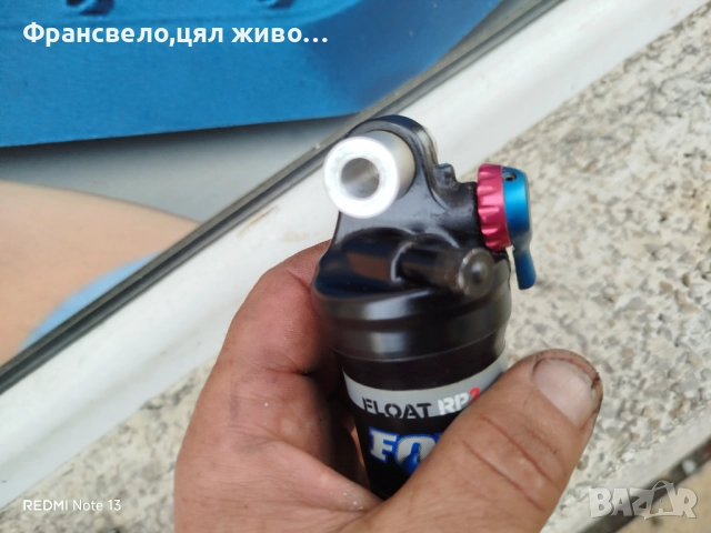 Шок за велосипед колело fox държи въздуха но не и маслото , снимка 5 - Части за велосипеди - 51638106