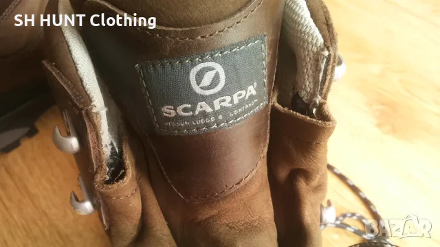 SCARPA MYTHOS PRO GORE-TEX Boots размер EUR 41 / UK 7 естествена кожа водонепромокаеми - 1099, снимка 16 - Екипировка - 49991974