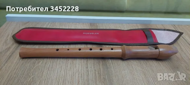 блок флейта Германия за ценители отлична , снимка 3 - Духови инструменти - 49184502