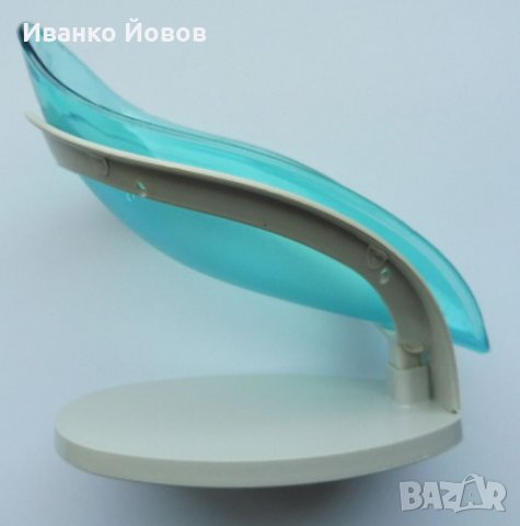 Дизайнерска сапунерка с креативен дизайн във формата на лист от момина сълза, самоизточваща се, снимка 6 - Други стоки за дома - 37161976