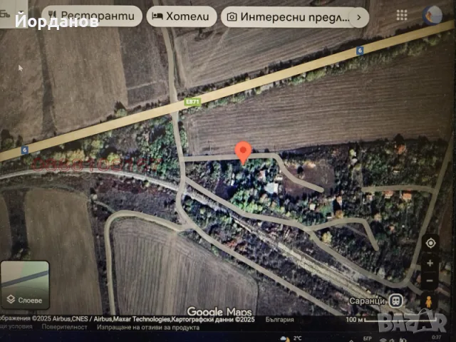 Парцел в област София, жп. гара Саранци