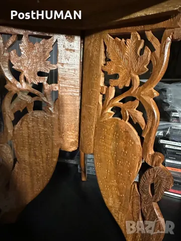 Дървена масичка , снимка 4 - Антикварни и старинни предмети - 47440056