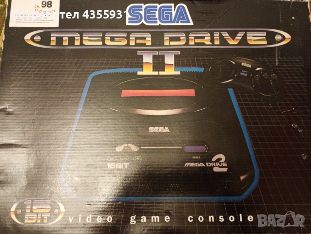 стара игра  конзола Sega Mega Drive 2 1994 година , снимка 4 - Антикварни и старинни предмети - 51575288