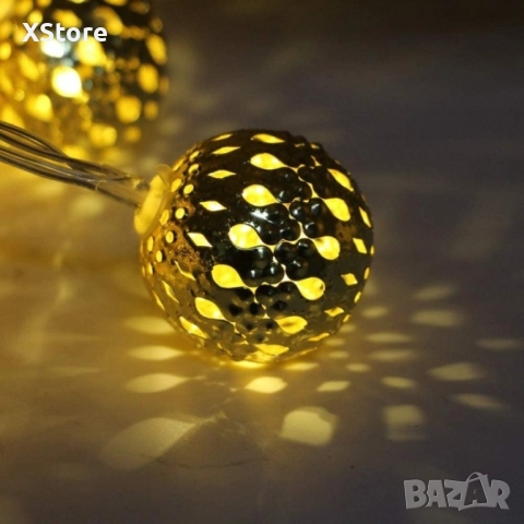 Коледни лампички – метални фигурки SD32, снимка 3 - Декорация за дома - 52439533