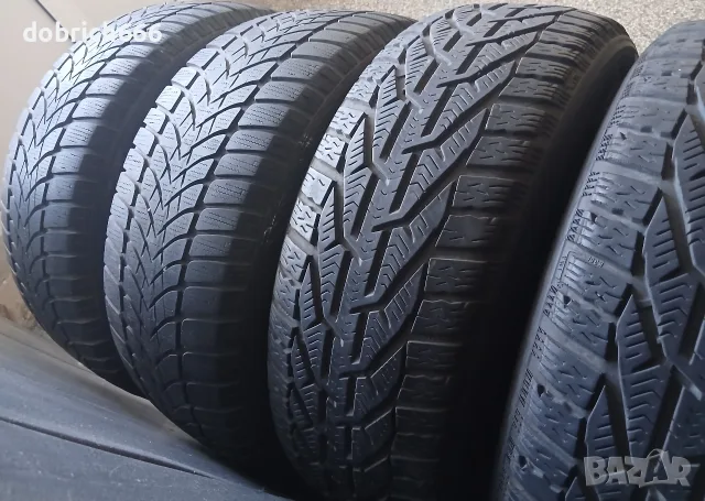 205/55/16 зимни гуми Dunlop Riken DOT2525 60 евро, снимка 2 - Гуми и джанти - 56199717