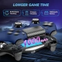 Нов джойстик контролер Bluetooth геймпад за PS4 Slim Pro PC с вибрация и жак 3.5 мм, снимка 6