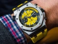 Audemars Piguet Royal Oak Offshore Diver Chronograph 42mm Steel Yellow Dial Различни Цветове, снимка 12