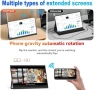 Нов 15.6" Безжичен преносим монитор с батерия 1080P IPS 60Hz, Втори екран, снимка 3