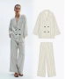 Нов сет на Zara, панталон и сако, снимка 1
