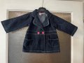 Детско дънково сако за момиче, снимка 1 - Детски якета и елеци - 42635429