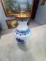 Китайска ваза Клоазоне (Cloisonné) – изящна изработка от мед, емайл и позлата (21х11 см), снимка 9