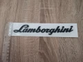 черен надпис Ламборгини Lamborghini, снимка 3