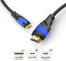 KabelDirekt Mini HDMI кабел с нечуплив дизайн – 5 м (HDMI към Mini-HDMI,, снимка 4