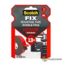Двойнолепящо тиксо 3M Scotch FIX 19мм х 5м до 13кг Екстериор, снимка 1