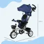 Детска триколка HOMCOM 6 в 1 с дръжка, снимка 10