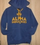 Alpha Industries мъжки син суичър с качулка размер S , снимка 6
