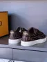 Fendi Дамски Кафеви Маратонки👟Дамски Спортни Обувки👟Кецове Фенди Код SEM-176, снимка 4