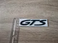 Порше Porsche GTS черен гланц надпис емблема, снимка 4