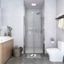 Врата за душ, прозрачно ESG стъкло - безплатна д-ка, снимка 1