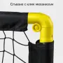 Комплект 2 сгъваеми футболни врати за деца с топка и помпа – за двор и градина, снимка 4