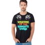 Тениски мъжки черни,тениски дизайн ,с щампи и надписи,намаление, снимка 1 - Тениски - 44217277