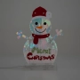LED светещ снежен човек Merry Christmas, снимка 7