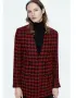 Сако ZARA модел pied-de-poule (пепит), снимка 1