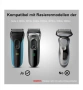 Резервна глава за самобръсначка за Braun Series 3, 3 плаващи ножчета, водоустойчива, снимка 3