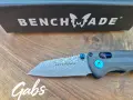Сгъваем нож Benchmade Full Immunity 290-241 Gold Class,CPM Damaskus,Carbon, снимка 5