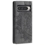 Google Pixel 9 Pro XL Totem Embossed Wallet Кожен Калъф и Протектор, снимка 8