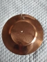 Медна ръчно изработена стенна чиния, снимка 7