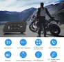 EJEAS V4Plus Bluetooth за мотоциклет, 4-посочна комуникационна система1500m Водоустойчива слушалка, снимка 3