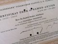 Сертификат за 10 акции | Holderbank - Financiere Glarus AG | 1958г.