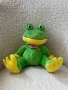 Плюшена играчка - зелена жаба , снимка 1