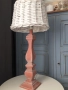 Нощна лампа с ратанов абажур, снимка 4
