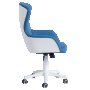 Офис кресло LILI - синьо, снимка 3
