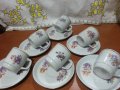 Стар български порцелан чашки за кафе , снимка 1 - Антикварни и старинни предмети - 42867571
