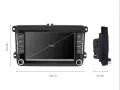 7” 2-DIN мултимедия за Volkswagen-SEAT-Skoda. Android 14, RDS, 64GB ROM, RAM 4GB DDR3, снимка 3