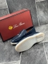Loro Piana Дамски Тъмносини Ежедневни Обувки Естествена Кожа Код E801, снимка 3