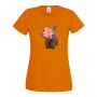 Дамска тениска Flower Pig майнкрафт Minecraft,Игра,Забавление,подарък,Изненада,Рожден Ден., снимка 11