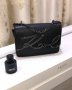 Дамска чанта Karl Lagerfeld черна, снимка 1 - Чанти - 31167387