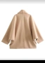 Бежово палтенце oversize, снимка 4