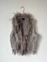 Дамски елек с естествен заешки косъм , снимка 1