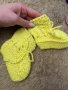 Бебешки плетени чорапки , снимка 5