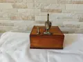 Стара дървена кутия за цигари - Karakuri - Япония - 1900"г., снимка 6