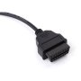 КАБЕЛ-ПРЕХОДНИК BMW 20 pin мъжки към 16 pin OBD2, снимка 3