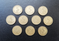 10 броя от 5 стотинки 1999 година, снимка 1