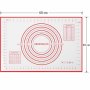 2239 Оразмерена подложка за месене и точене на тесто, снимка 2